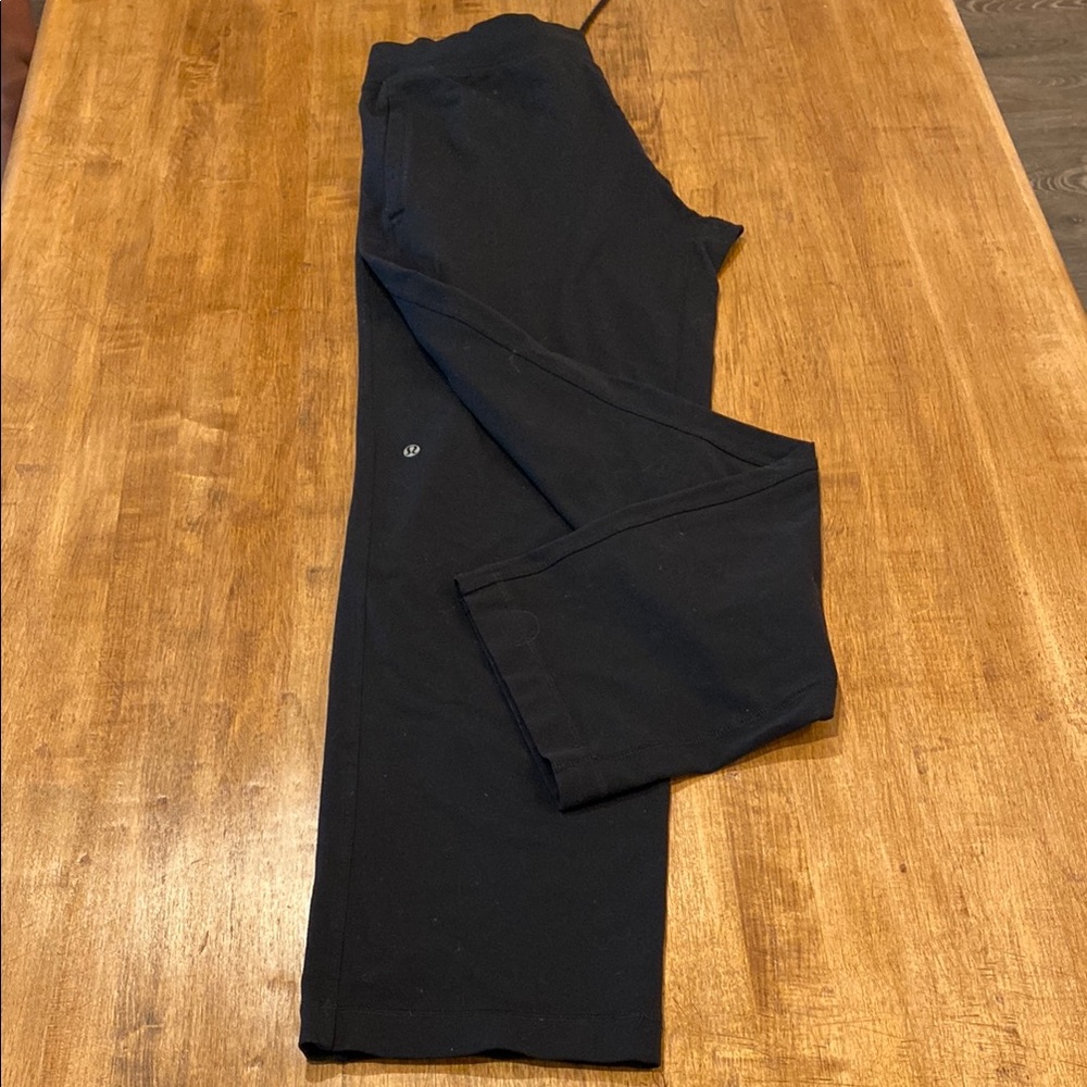 lululemon athletica Black Sweatpants for Ultimate Comfort